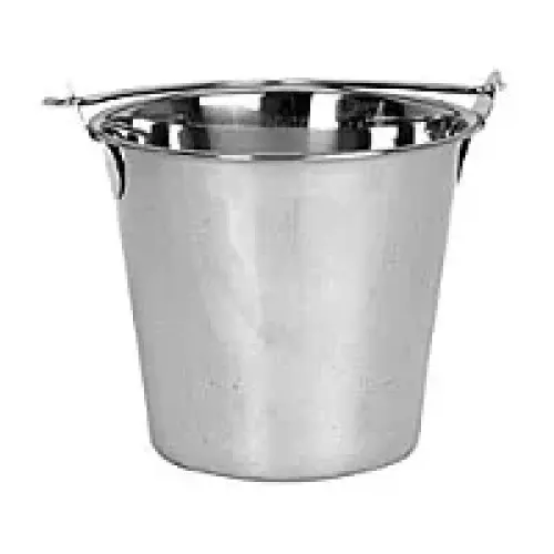 Thunder Group Stainless Steel Pail 16 Qt. (12 per Case) [SLPAL016]