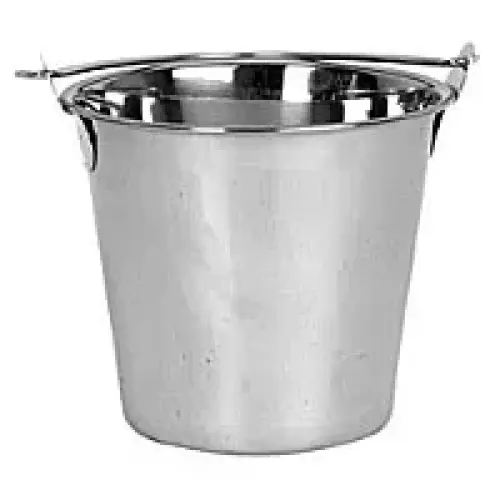 Thunder Group Stainless Steel Pail 20 Qt. (12 per Case) [SLPAL020]