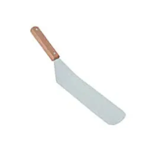 Thunder Group Stainless Steel Round Blade Spatula 10" (12 per Case) [SLTWBT010] 
