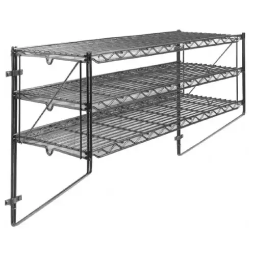 12" x 24" Wire Wall Mounted Triple Shelf