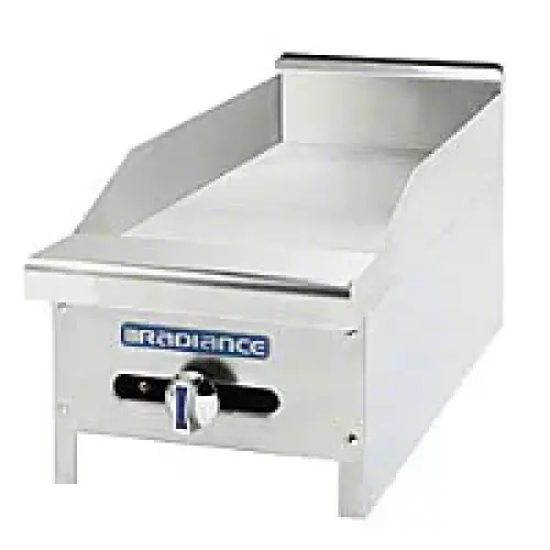 Turbo Air TAMG-12 - Gas Griddle - Radiance Series 12" 
