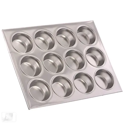 Update International MPA-12 - 12 Cup - Aluminum Muffin Pan