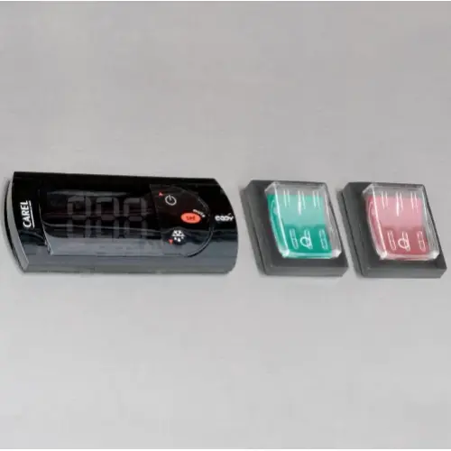 Universal USDR81 81" Three Section Glass Door Reach in Refrigerator with LED Lights - 72 Cu. Ft.