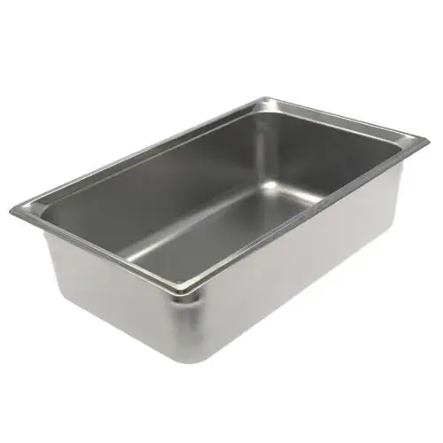 Winco Full Size 6" Deep Stainless Steel Steam Table Pan [SPJM-106]