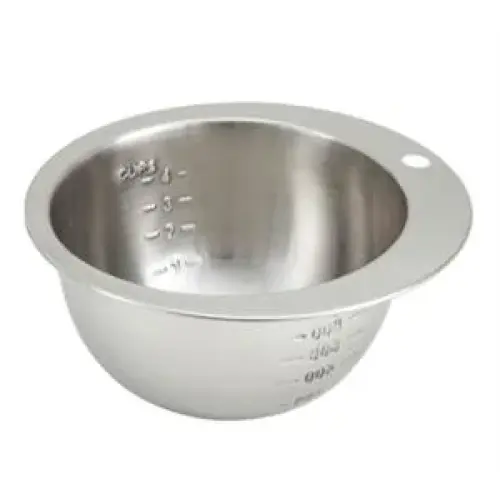 Winco Measuring Bowl, 4-Cup, Stainless Steel [SMB-4]