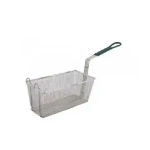 Winco Heavy Duty Fry Basket with Green Handle [ FB-20]