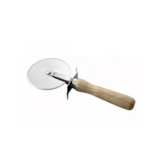 Winco 4" Pizza Cutter with Wooden Handle [PWC-4]