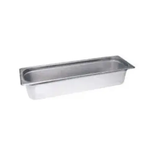 Winco SPJL-4HL - Half Long Size Steam Pan- 4" Deep 