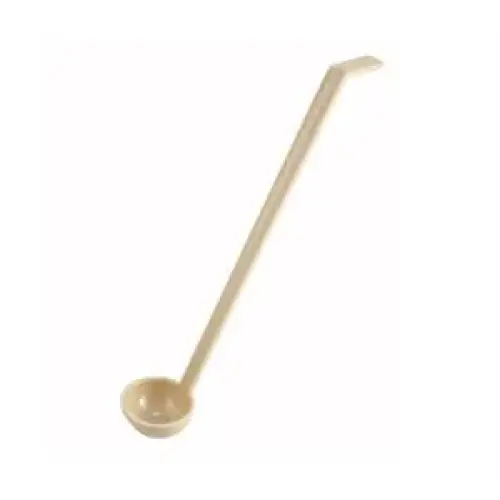 Winco Ladle, 3/4 Oz., 8-1/2" Long, One-Piece, Beige, Polycarbonate [PLD-8B]