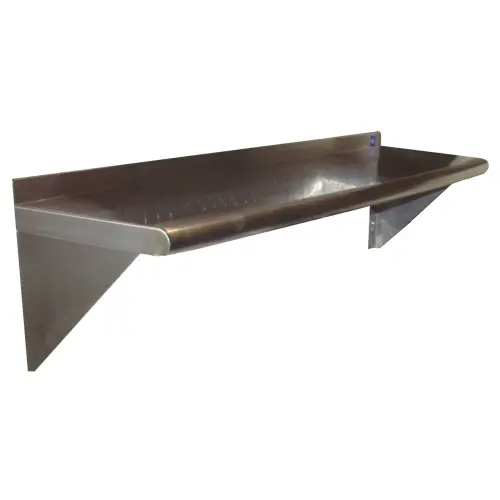 Universal WS630 - Stainless Steel Wall Shelf - 6" X 30" 