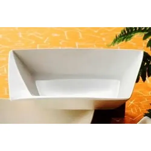 C.A.C. China KSE-B309 Kingsquare Bowl 9-1/2" - (1 Dozen per Case)