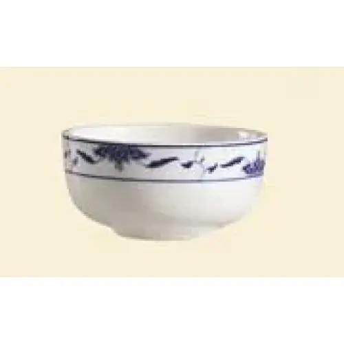 C.A.C. China 103-95 - Blue Lotus Jung Bowl 4-1/2" - (3 Dozen per Case)