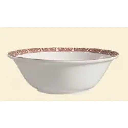 C.A.C. China 105-84 - Red Gate Noodle Bowl 8" - (2 Dozen per Case)