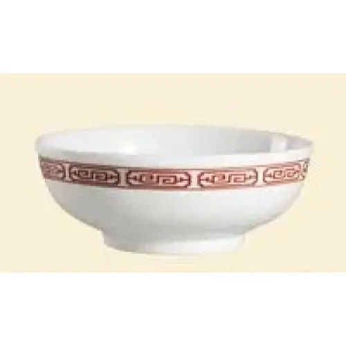 C.A.C. China 105-MB9 - Red Gate Menudo Bowl 9-1/4" - (1 Dozen per Case)